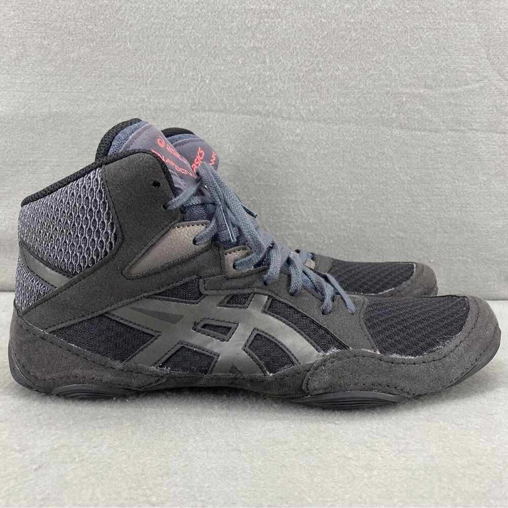 Asics Snapdown 3 Wrestling Shoes Men's Size US 11.5 Black Lace Up Athletic